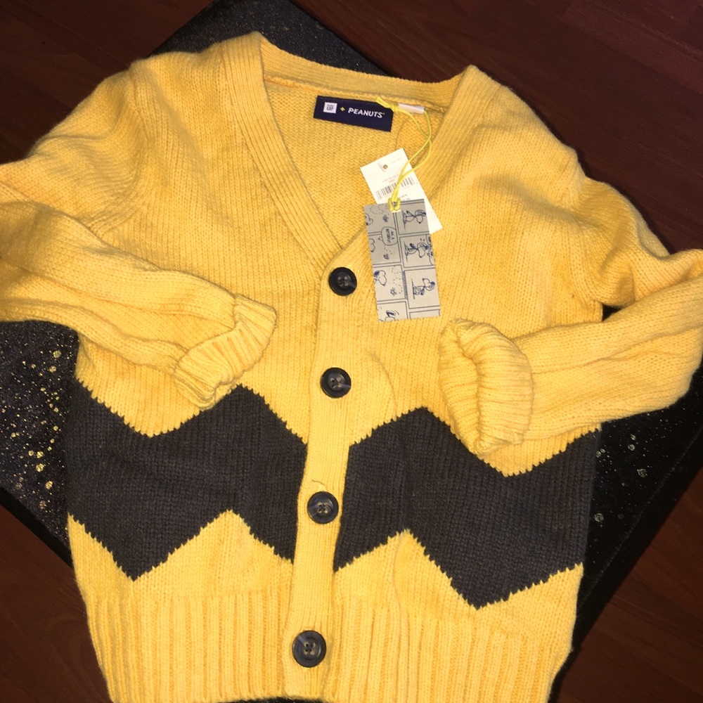 Baby Gap Peanuts Series Cardigan